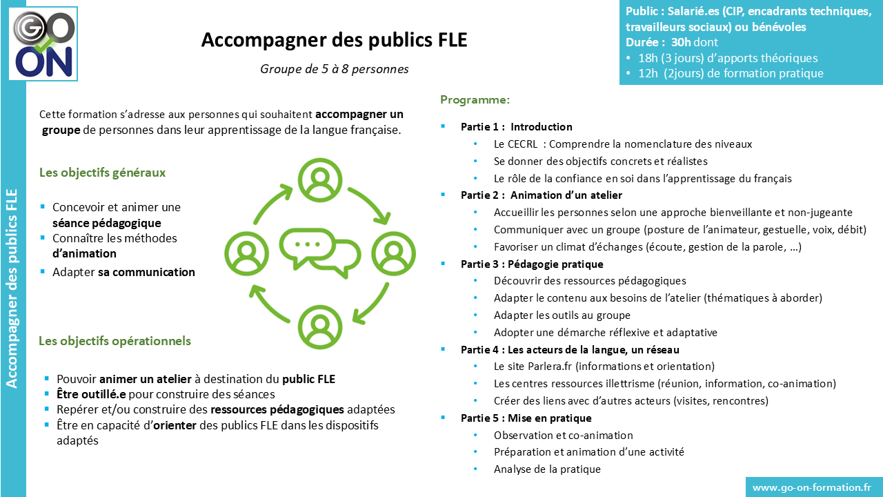 programme du module